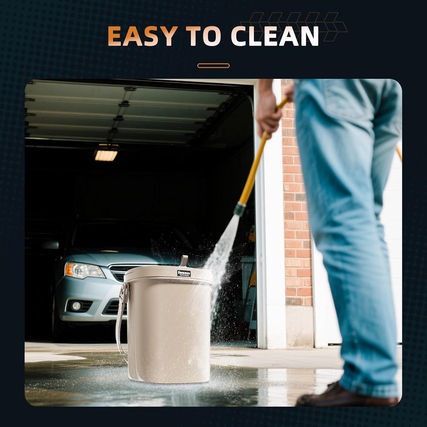 Basurero de Auto Surume 2 Galones Silicona Impermeable