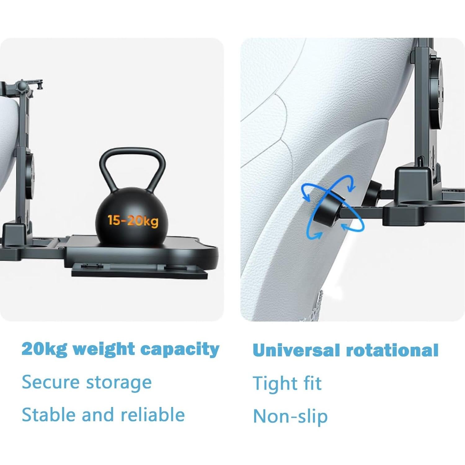 Mesa para Asiento de Coche VRBFF con Bandeja Expandible