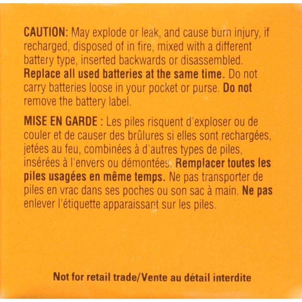 Baterías Duracell Procell 9V Alcalinas - Paquete de 12