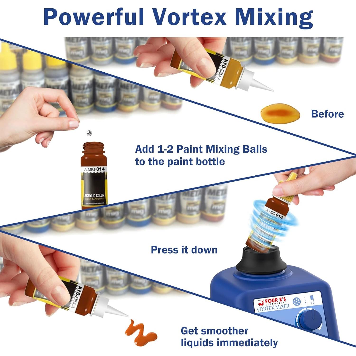 Mezclador Vortex de Laboratorio FOUR E'S SCIENTIFIC 0-3000rpm
