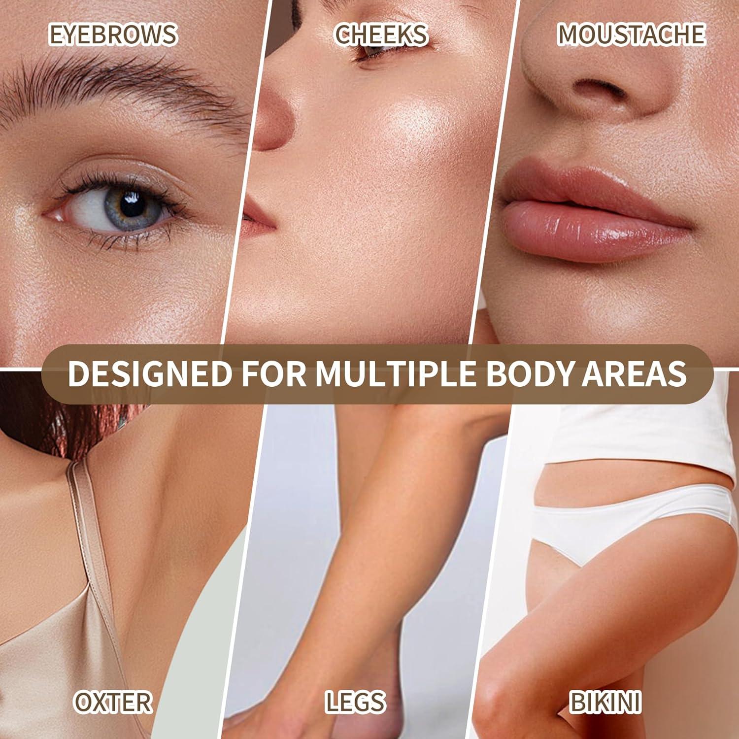 Paquete de 6 cuchillas dermaplaning Derloyo para cejas