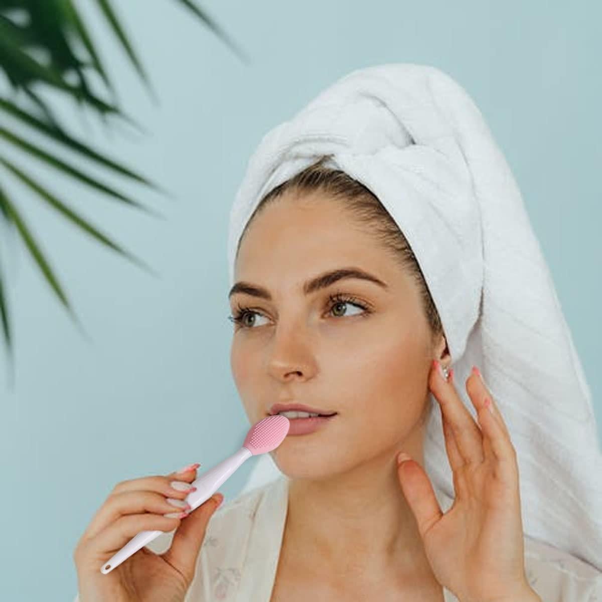 10 Piezas Cepillo Exfoliante de Silicona para Labios ZYYC