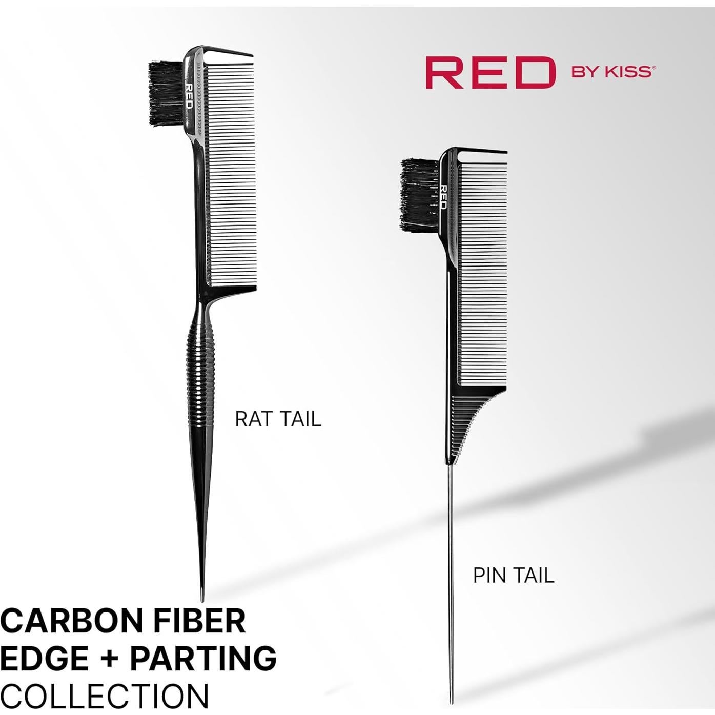 Peine de Estilizado RED By Kiss Fibra de Carbono 3 en 1