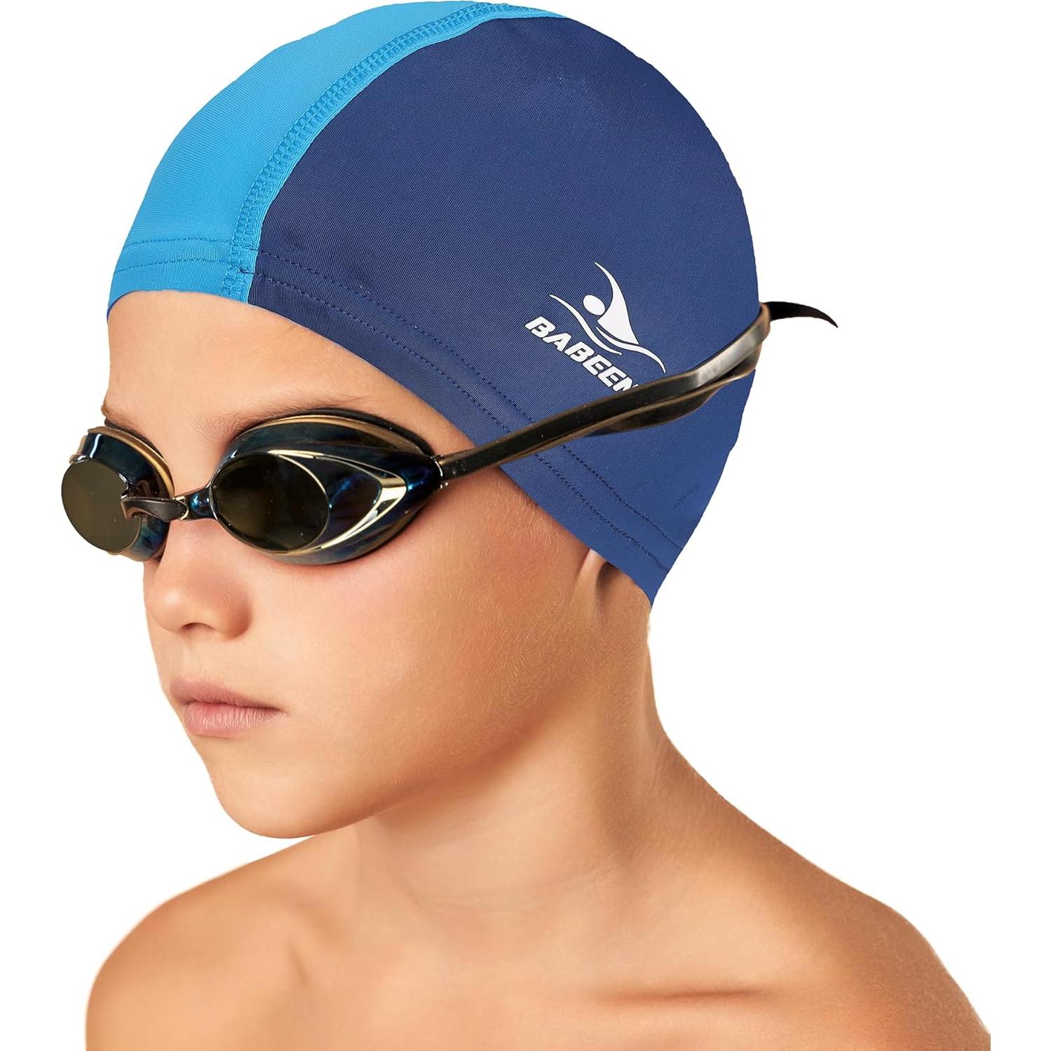 Gorro de Natación de Tela Babeeni MUBOI Rosa Unisex