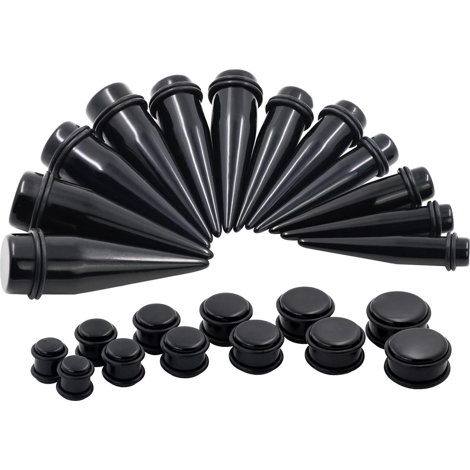 Kit de Estiramiento de Orejas Oyaface 36 PCS 00G-20mm Acrílico