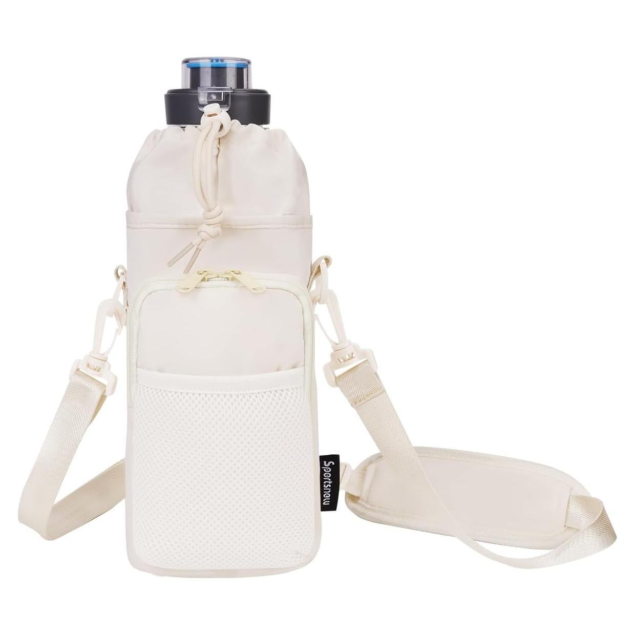 Soporte para Botella de Agua Sportsnew 32 oz Aislado Beige