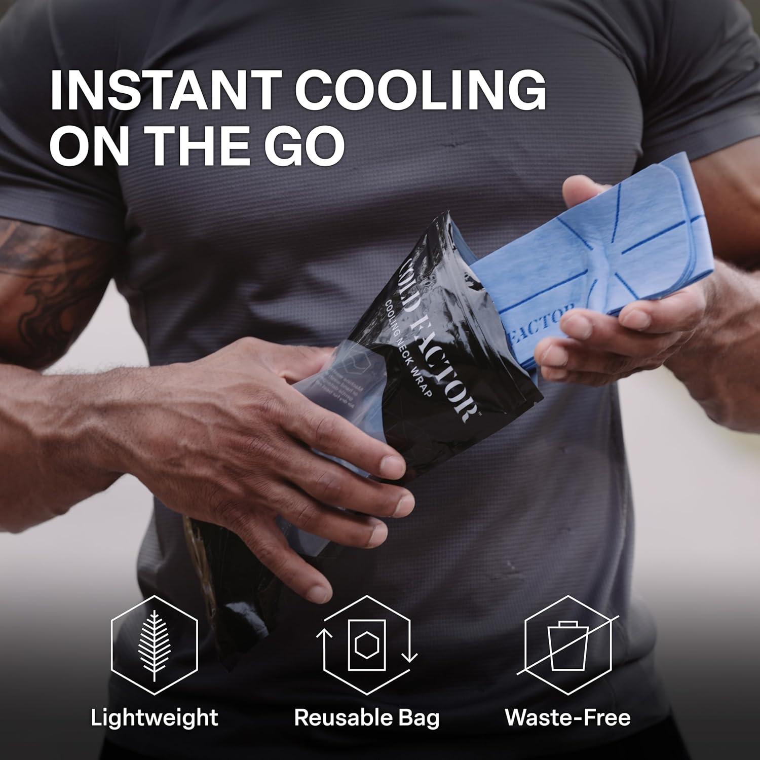 Toalla de Enfriamiento PVA Cold Factor - 75x7.6 cm - Paquete de 3