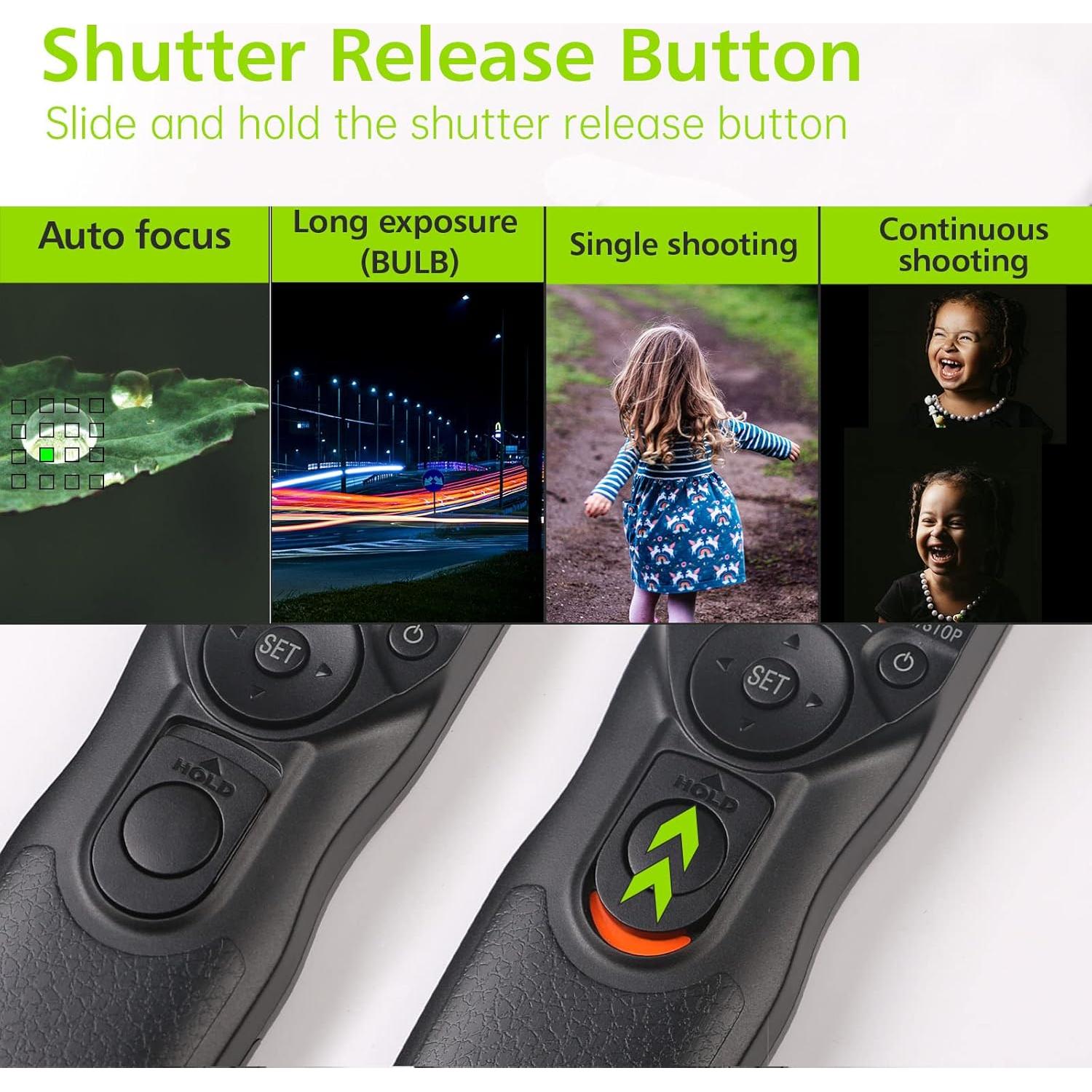 Temporizador Remoto de Disparo HANPUSEN TR-90 para Canon, Fuji, Olympus