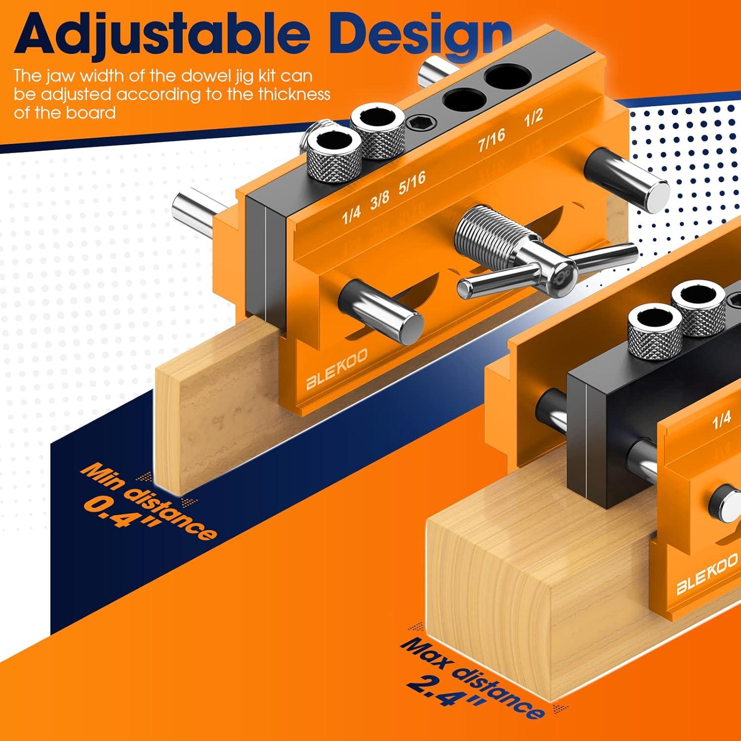 Kit de Plantilla de Alineación Automática Blekoo con 6 Bushings