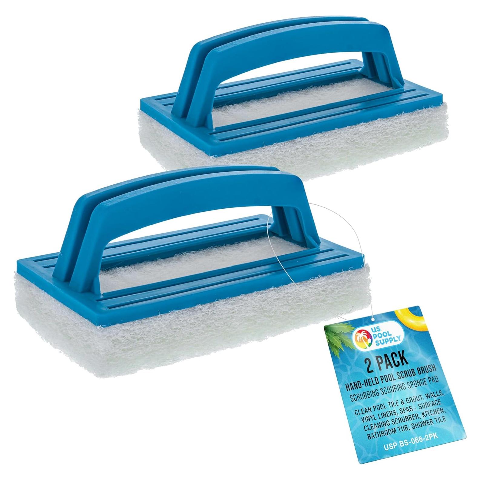 Cepillo de limpieza de piscina U.S. Pool Supply - 2 paquetes