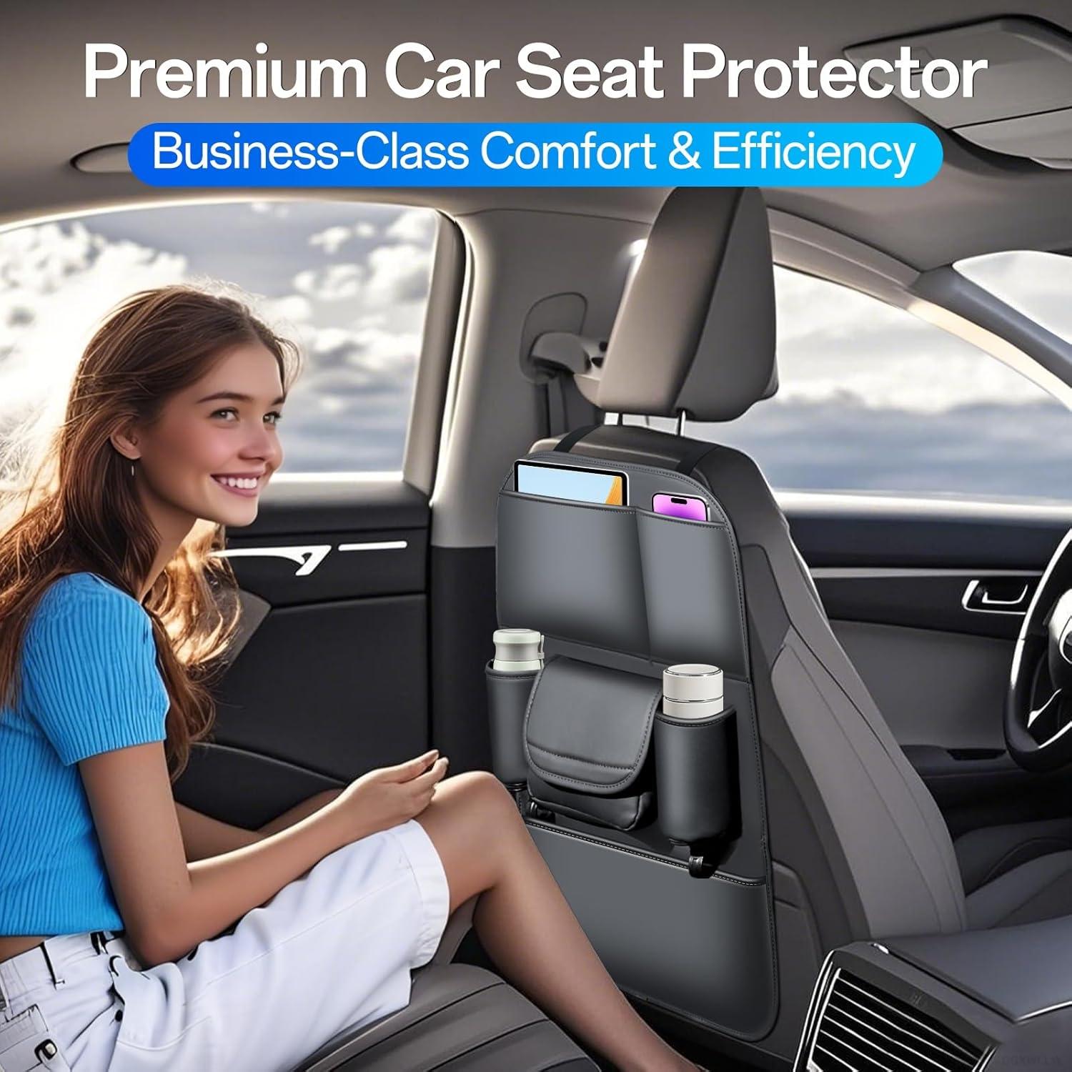 Organizador de Asiento Trasero para Tesla DGXWLLW 6 Bolsillos