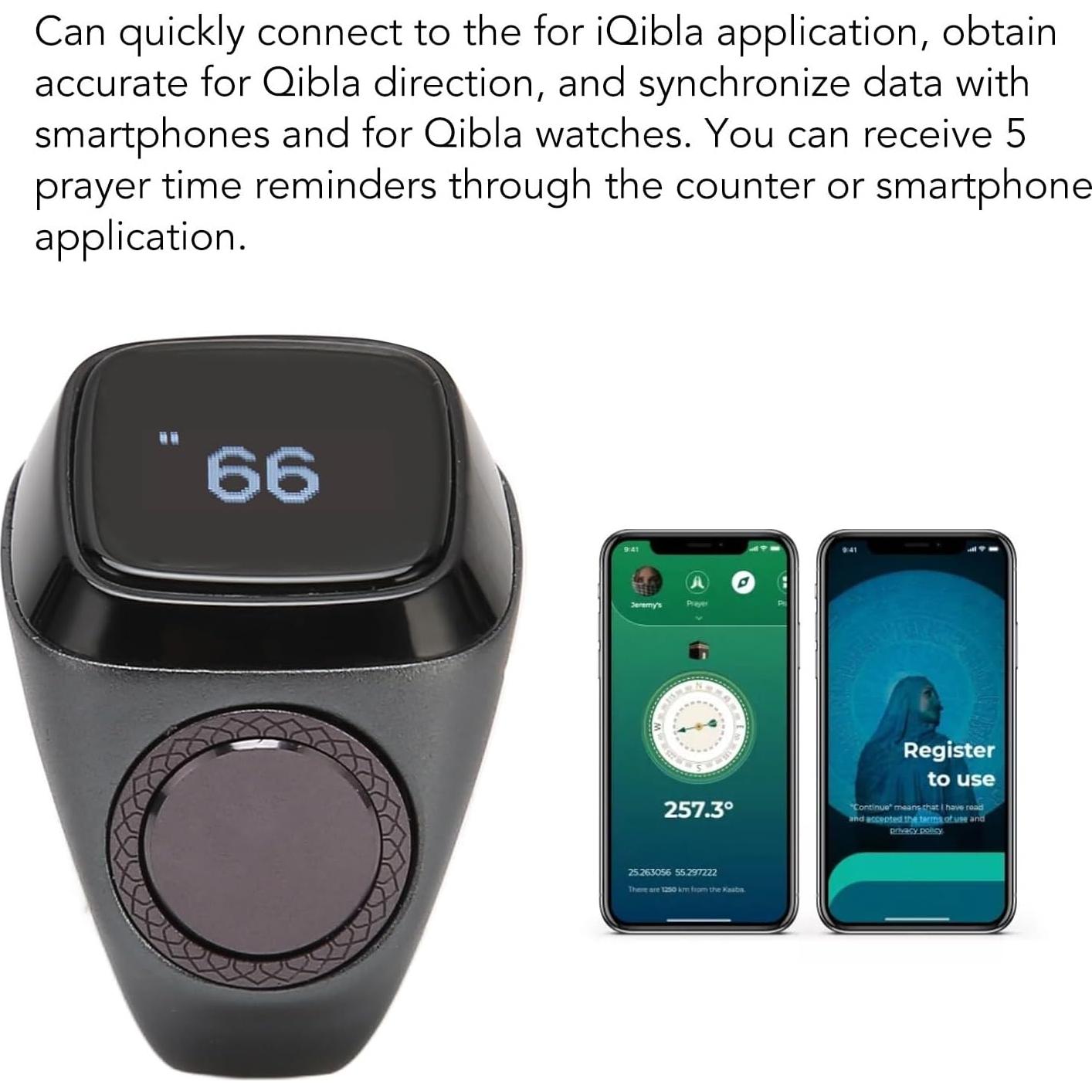 Contador de Dedos Digital Diyeeni 18MM Bluetooth 5.1