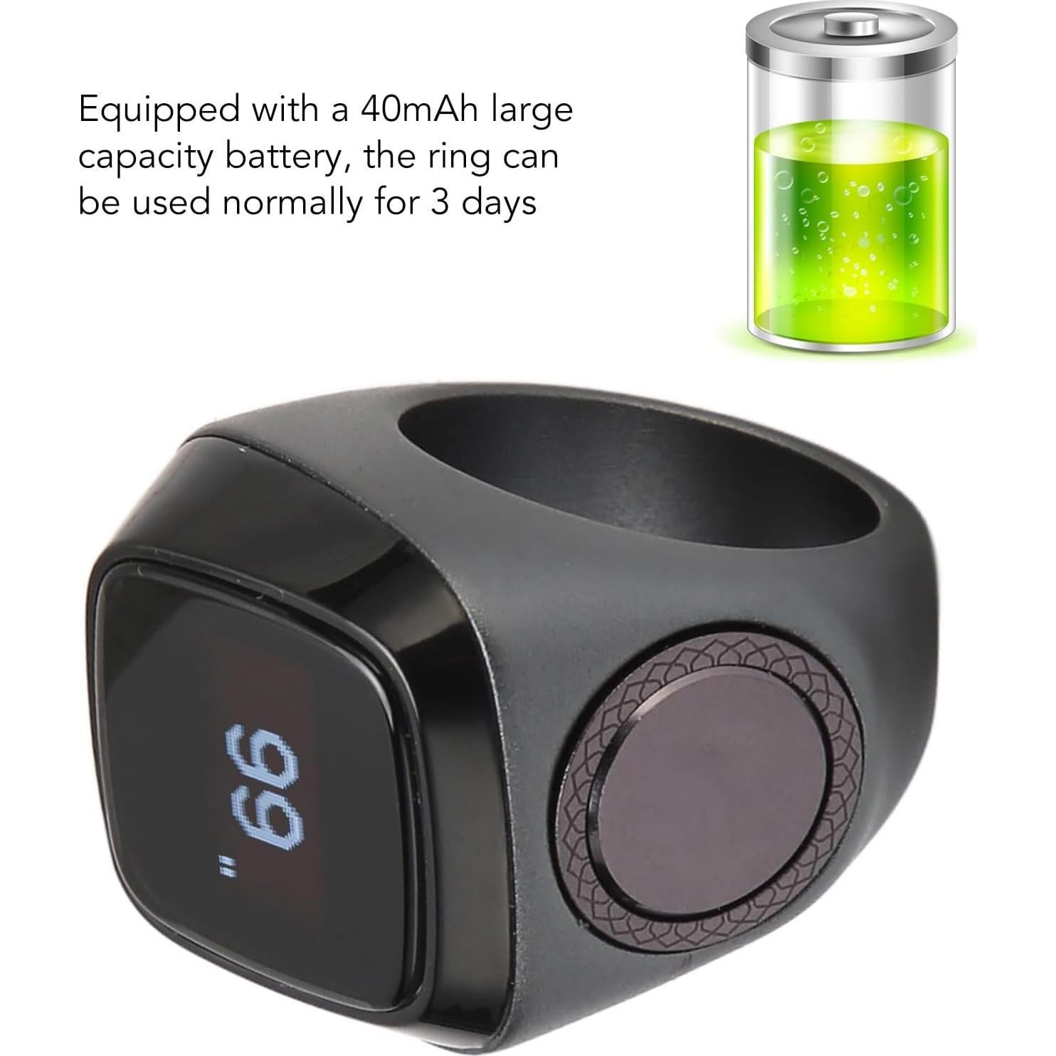 Contador de Dedos Digital Diyeeni 18MM Bluetooth 5.1