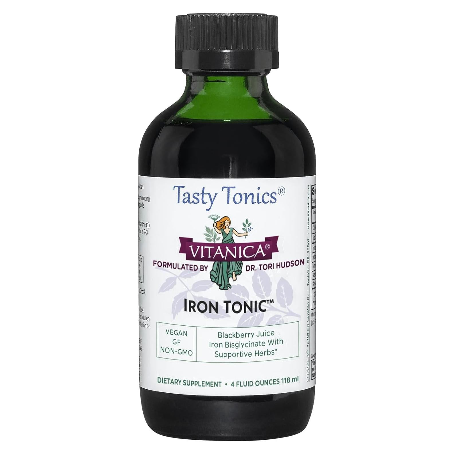 Tónico de Hierro Vitanica Líquido Vegano 118 ml Suplemento