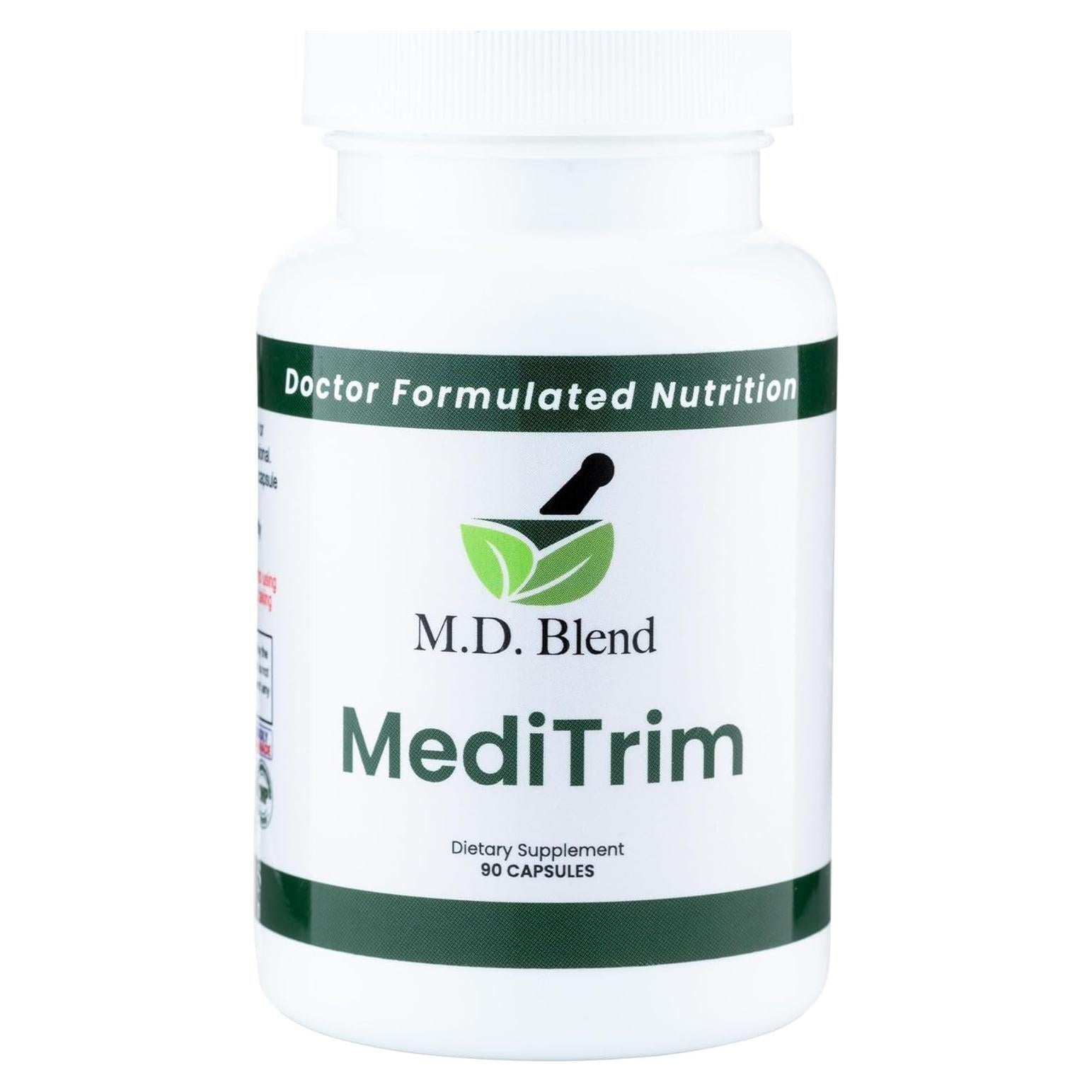 Suplemento Energético M.D. MediTrim - 90 Cápsulas