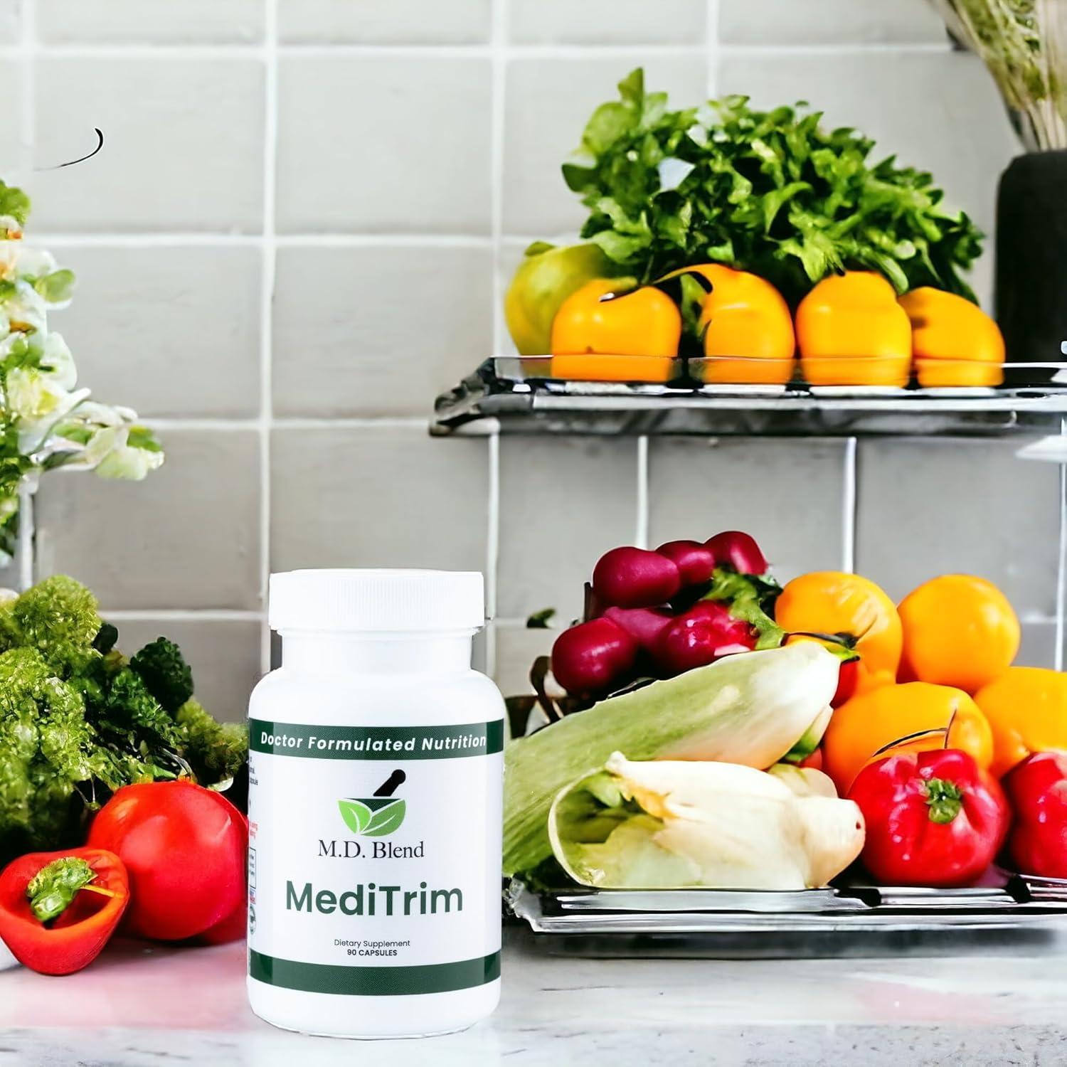 Suplemento Energético M.D. MediTrim - 90 Cápsulas