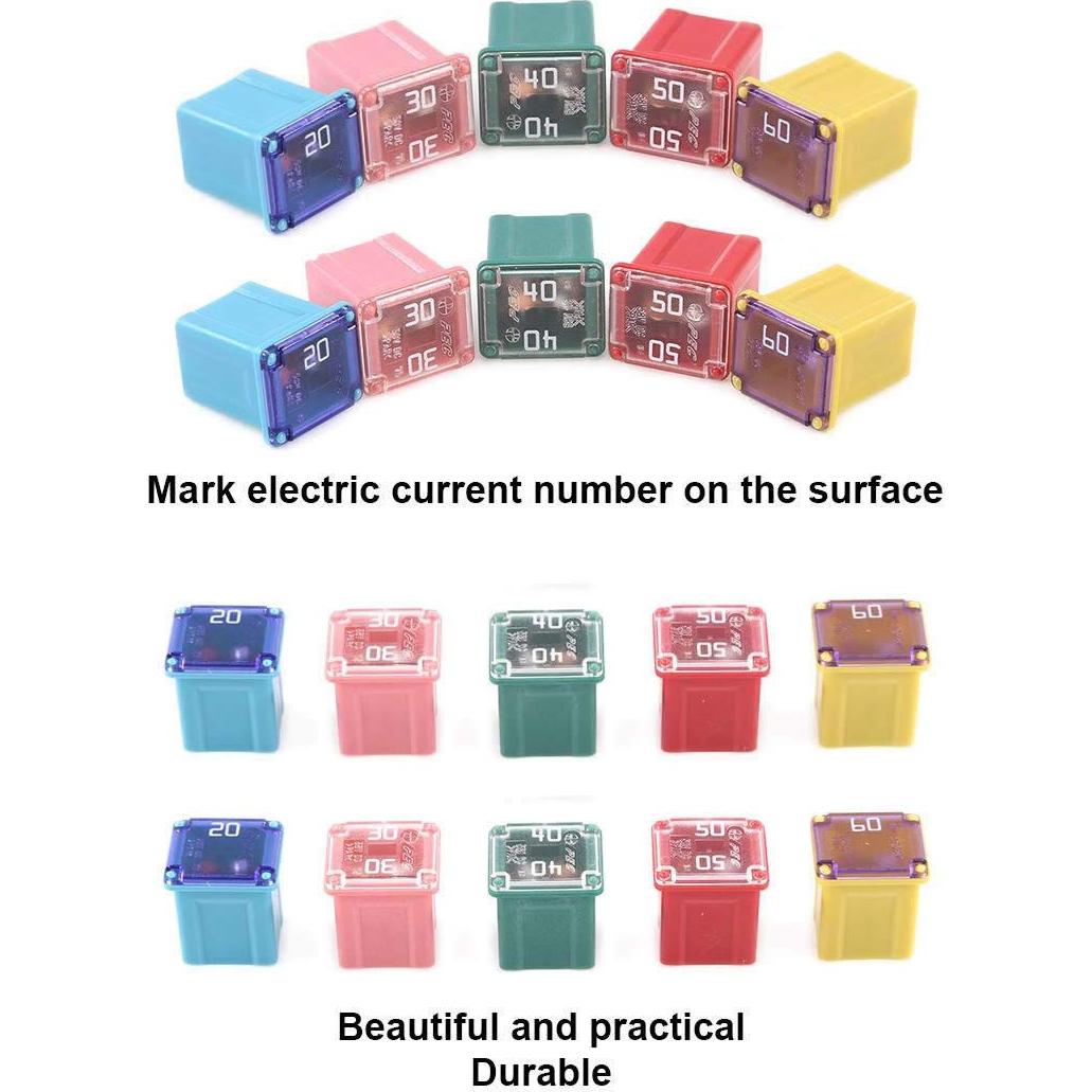 Kit de Fusibles Mini Perfil Bajo 30 Pcs CHERRY CUTE 20A-60A