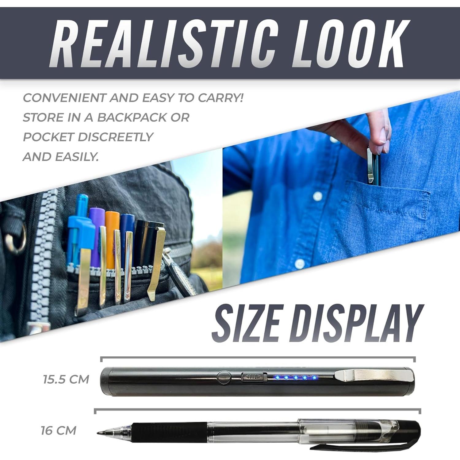 Bolígrafo Taser Streetwise 25,000,000 para Autodefensa