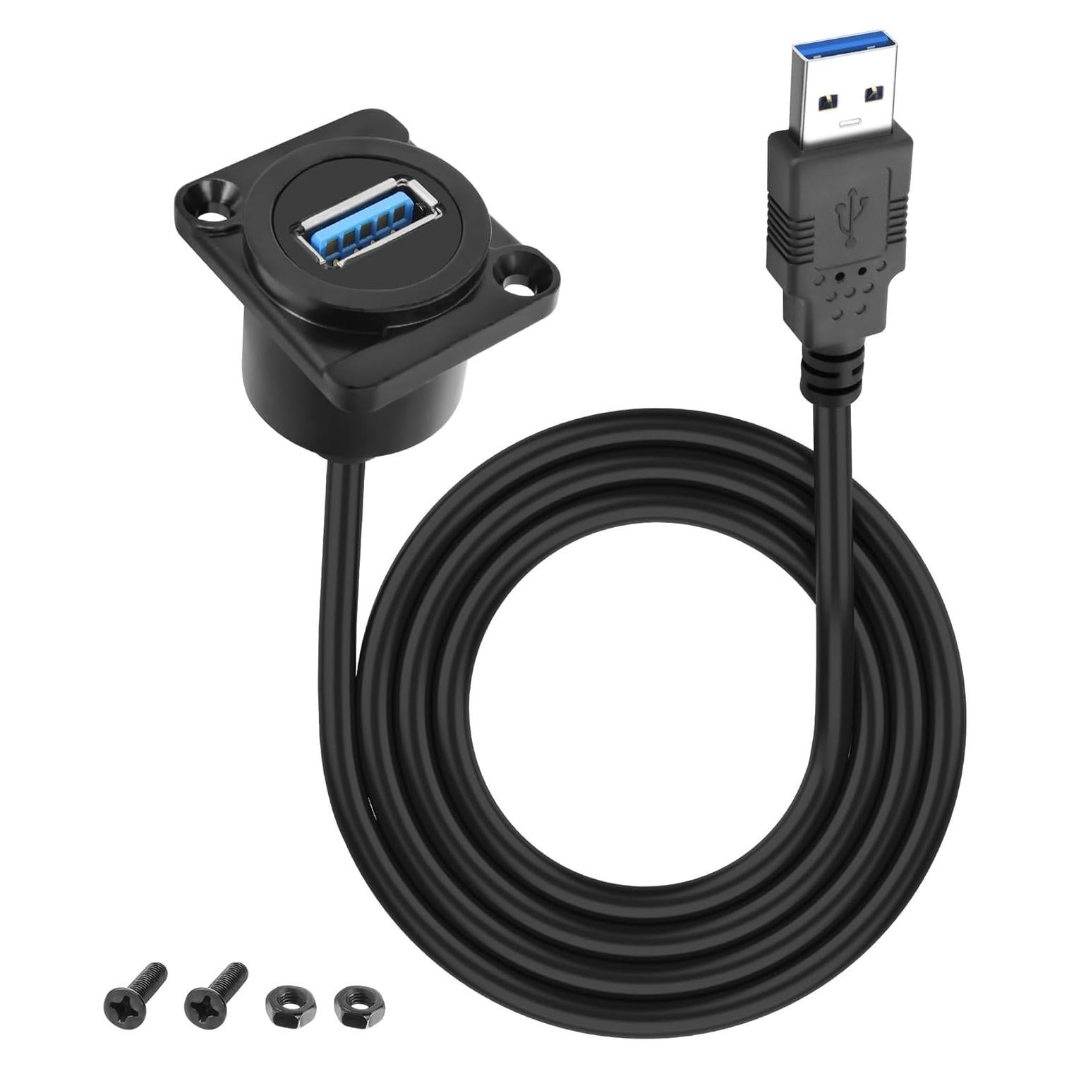 Adaptador USB 3.0 D-Type a Tipo A Hembra 1M Yingtuyou
