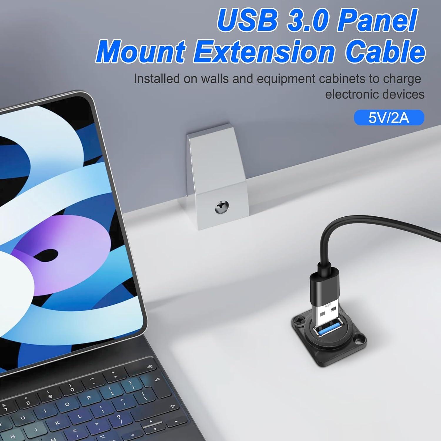 Adaptador USB 3.0 D-Type a Tipo A Hembra 1M Yingtuyou