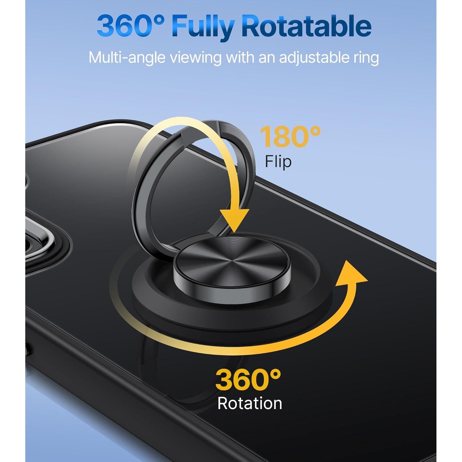 Funda Transparente Silverback para Galaxy S21 FE 5G con Soporte