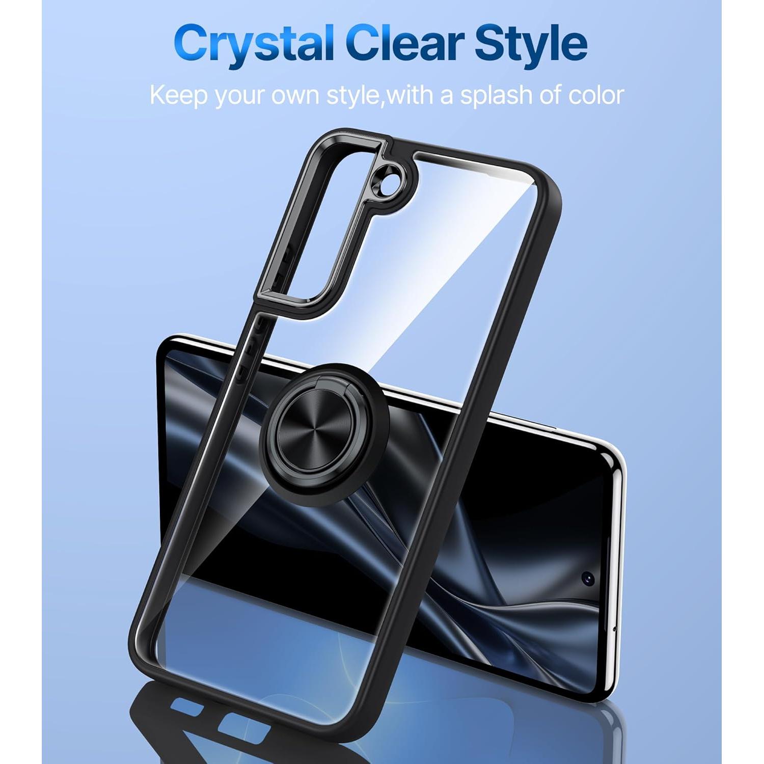 Funda Transparente Silverback para Galaxy S21 FE 5G con Soporte