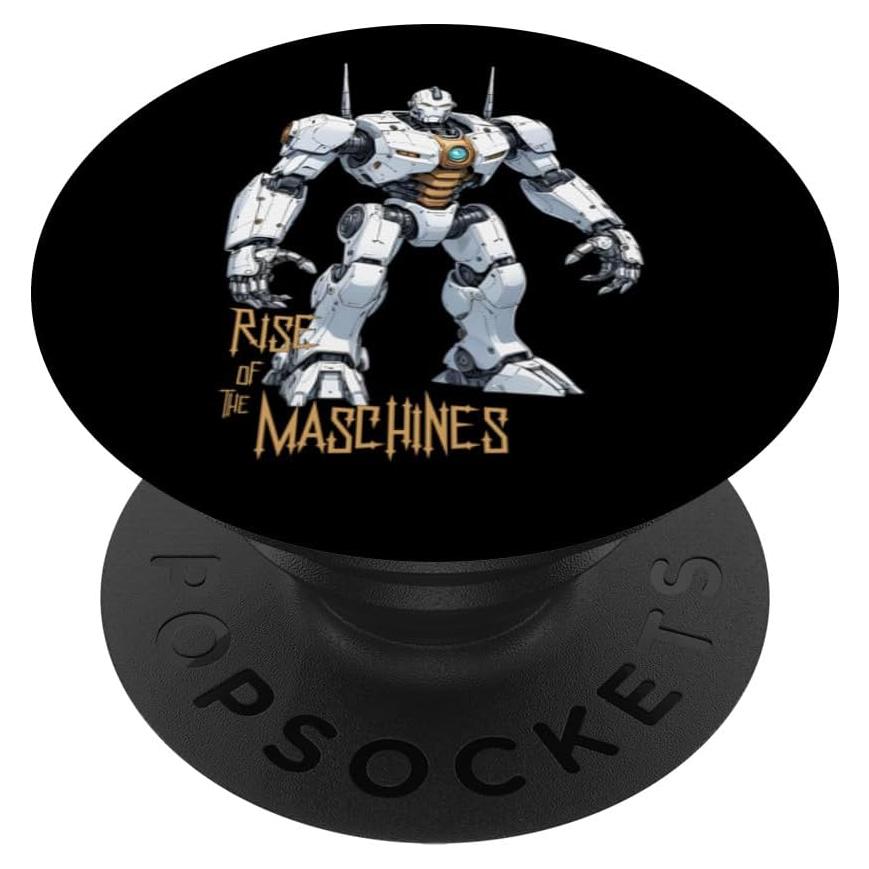 PopSockets Adhesivo PopGrip Guerrero Mech Futurista 10.9x8.6cm