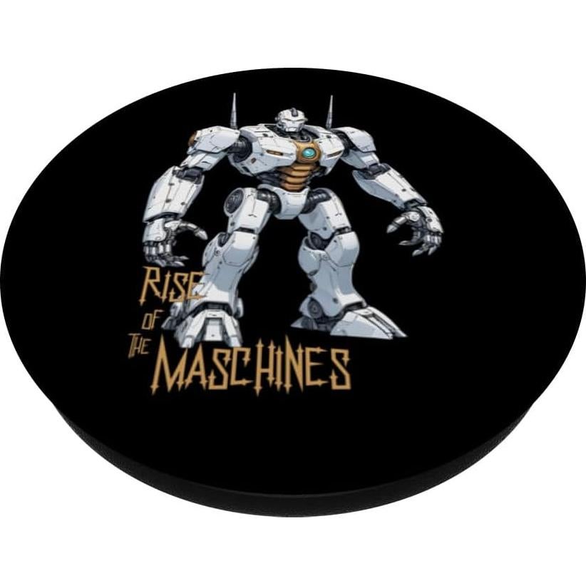 PopSockets Adhesivo PopGrip Guerrero Mech Futurista 10.9x8.6cm