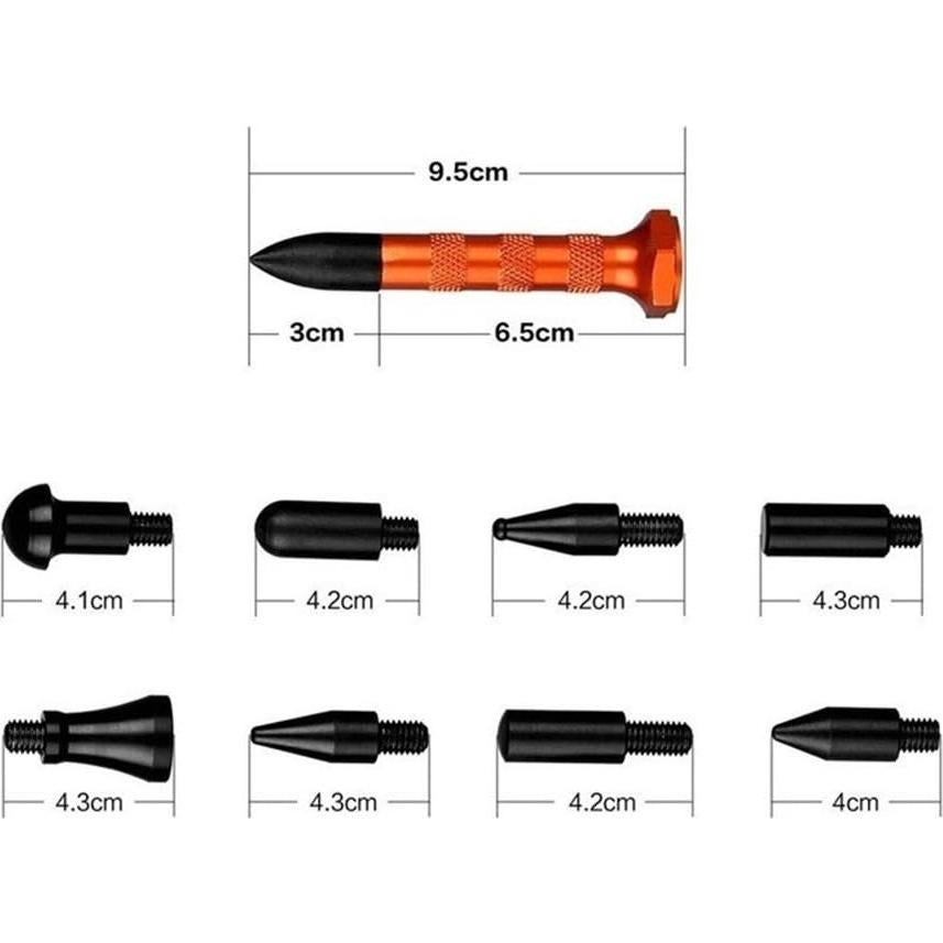 Kit de Reparación de Abolladuras HiYi GS con 9 Puntas