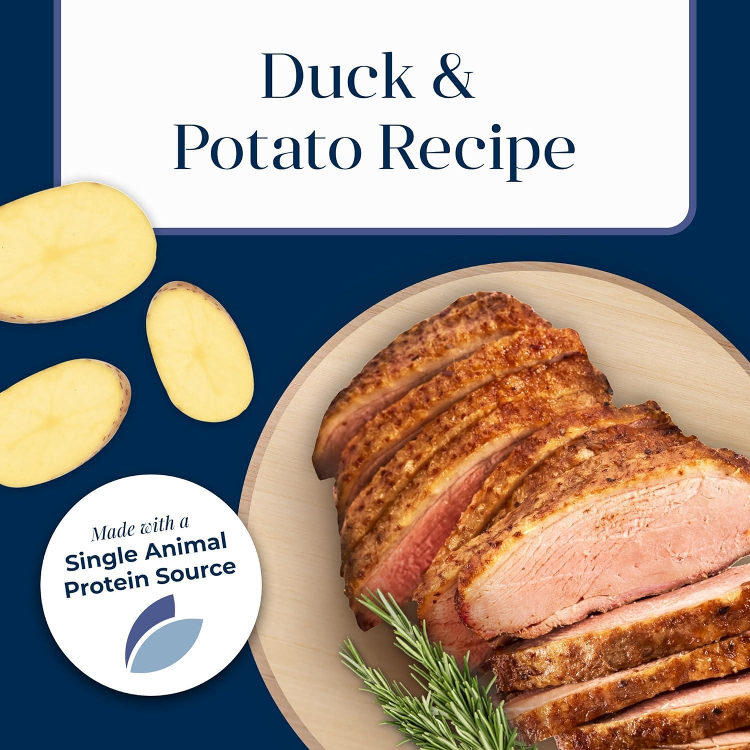 Comida Húmeda para Gatos Blue Buffalo Basics Pato 24 Latas 85g