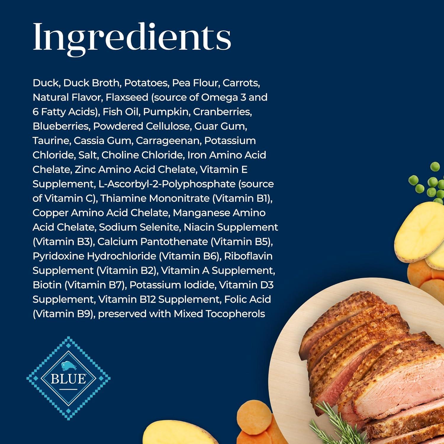 Comida Húmeda para Gatos Blue Buffalo Basics Pato 24 Latas 85g