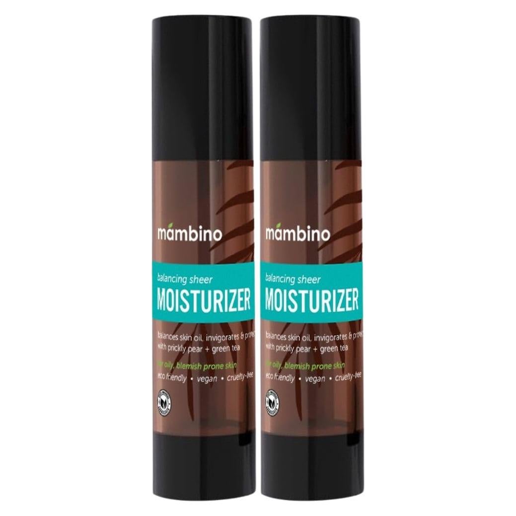 Hidratantes Faciales Mambino Organics Piel Grasa 2-Pack