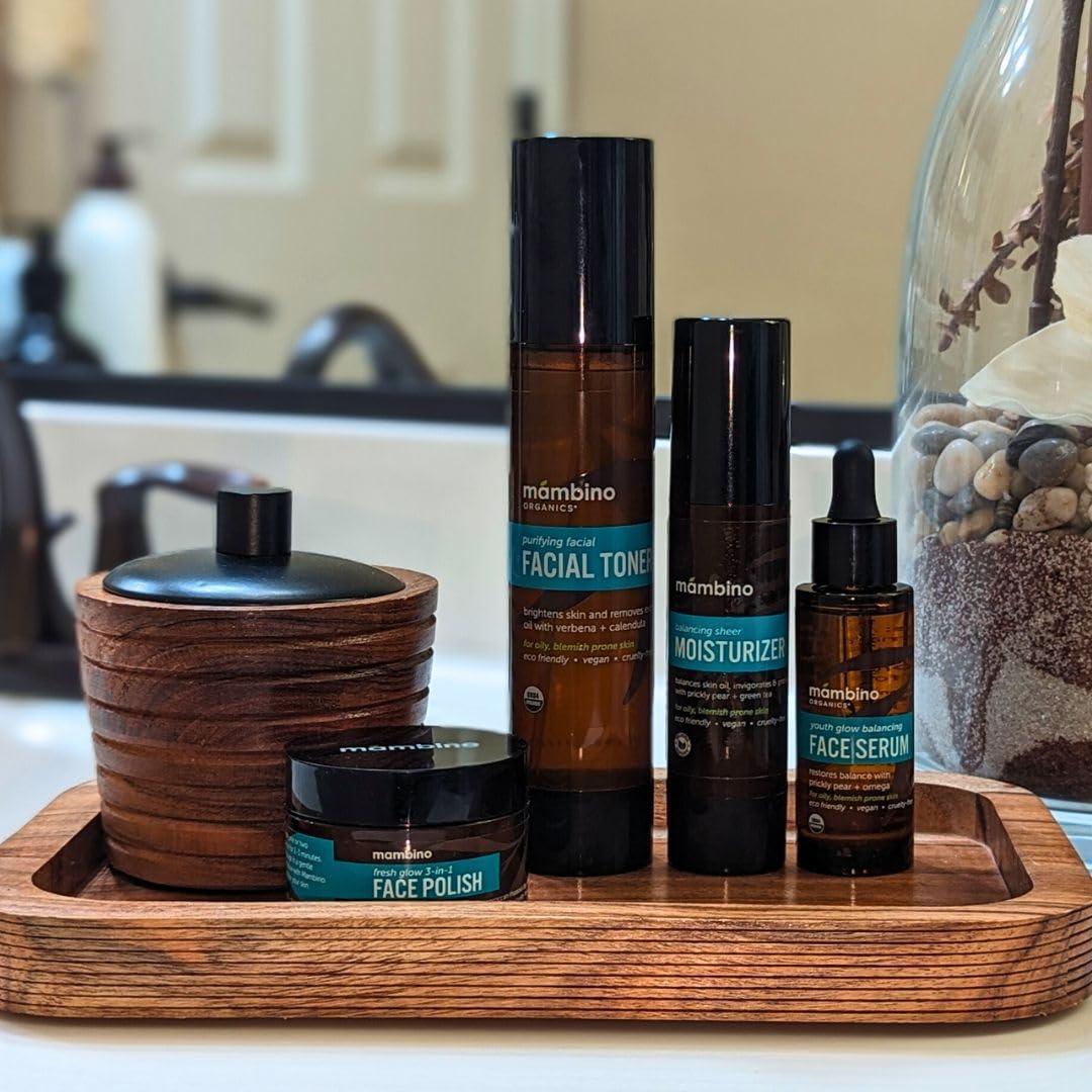 Hidratantes Faciales Mambino Organics Piel Grasa 2-Pack