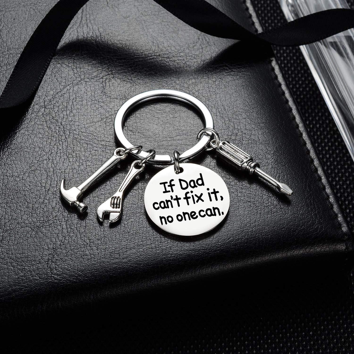 Llavero Herramientas Papá YEEQIN con Charms Creativos