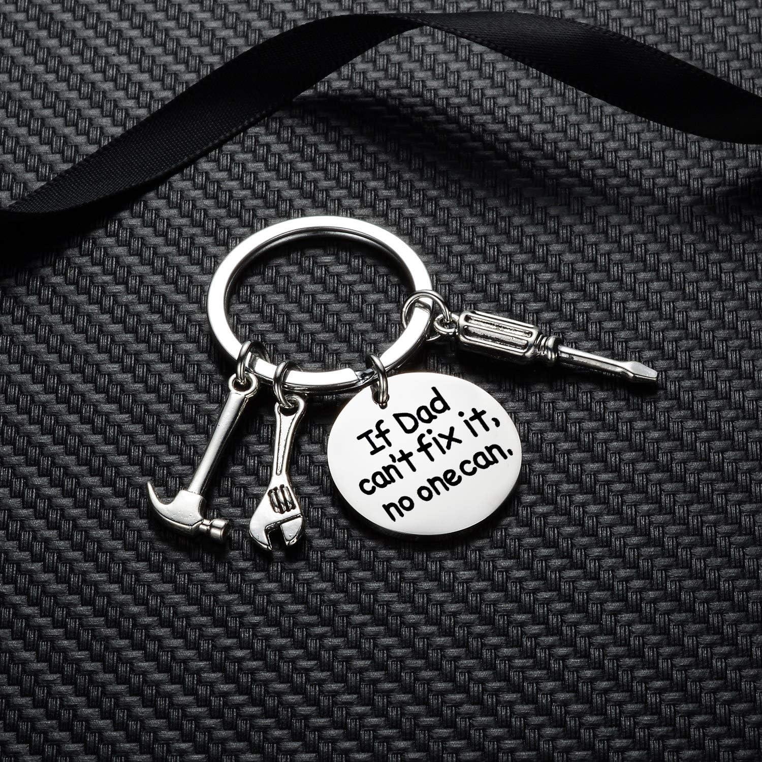 Llavero Herramientas Papá YEEQIN con Charms Creativos