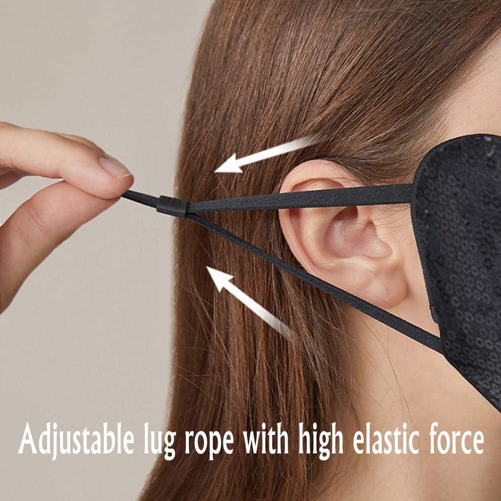 Máscara de Cristal Brillante UOUDIO para Mujeres - Reutilizable