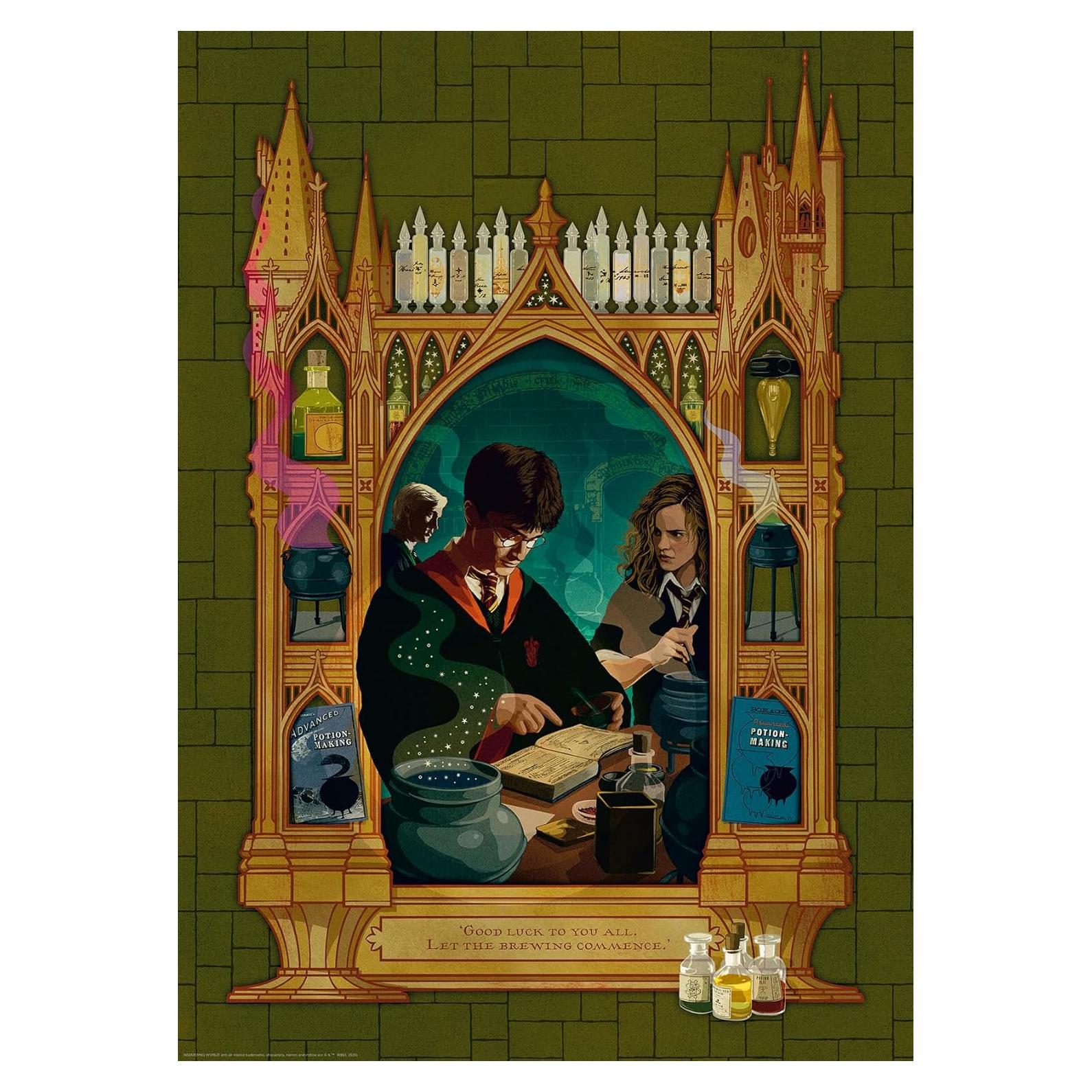 Rompecabezas Ravensburger Harry Potter 1000 Piezas - 12000531
