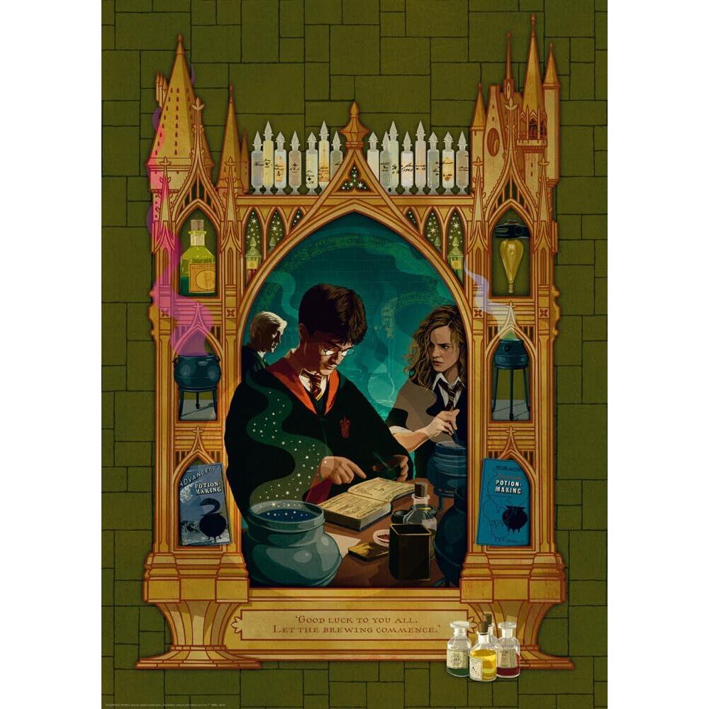 Rompecabezas Ravensburger Harry Potter 1000 Piezas - 12000531