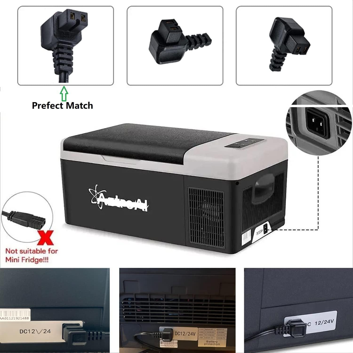 Adaptador de Corriente para Refrigerador de Coche GRT90-145600