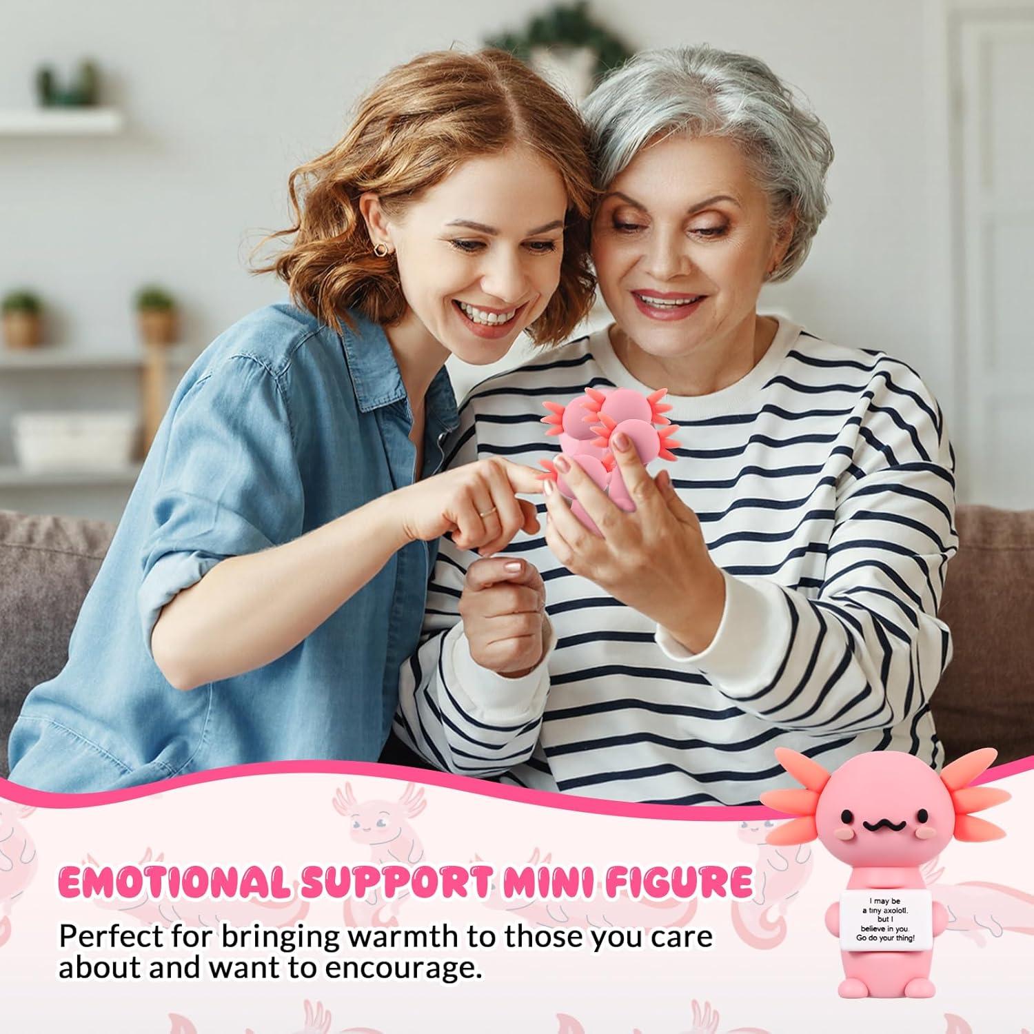 25 Mini Juguetes de Hule Axolote Gejoy - Regalos Motivacionales