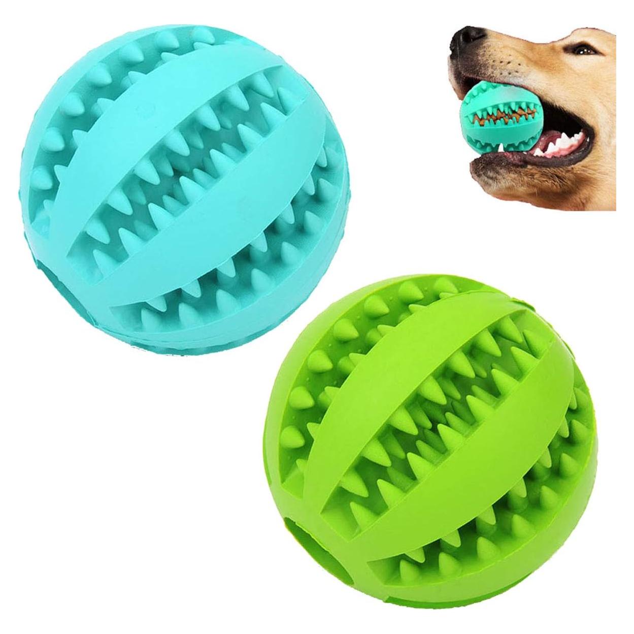 Pelota de Juguete para Perros Sunglow - Limpieza de Dientes 6cm