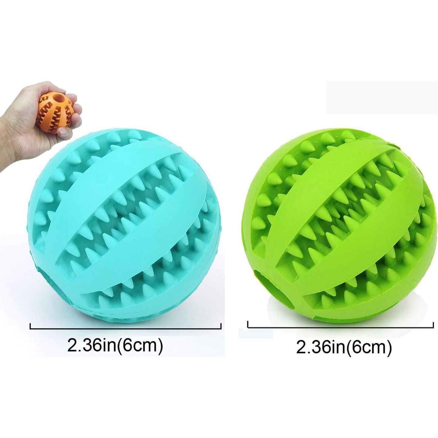 Pelota de Juguete para Perros Sunglow - Limpieza de Dientes 6cm