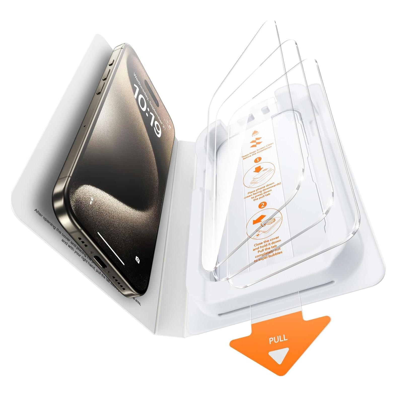 Protector de Pantalla SmartDevil para iPhone 15 Pro Max 6.7"