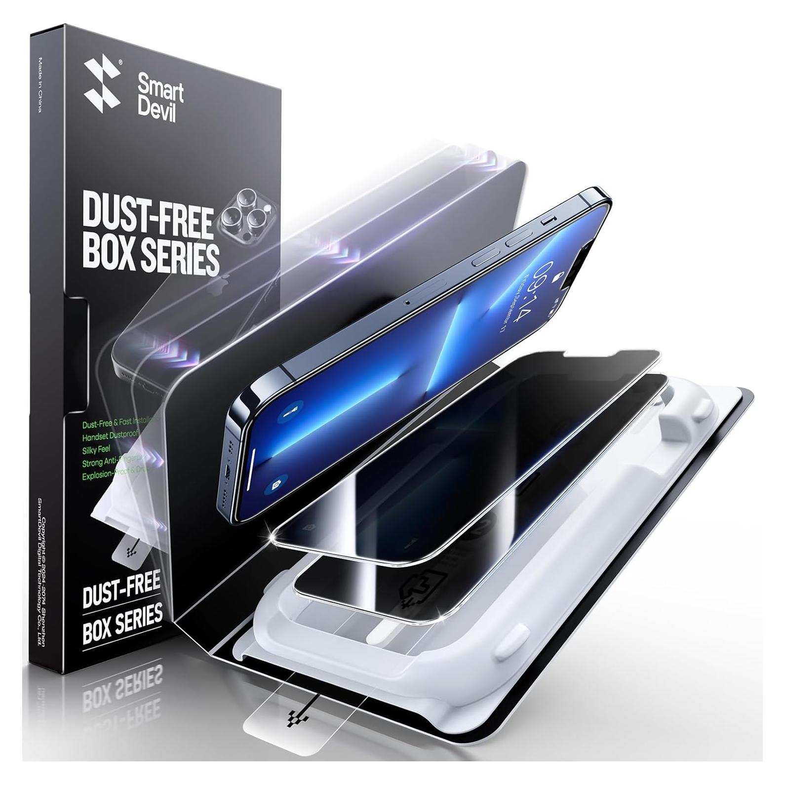 Protector de Pantalla Privado SmartDevil para iPhone 13/13 Pro/14