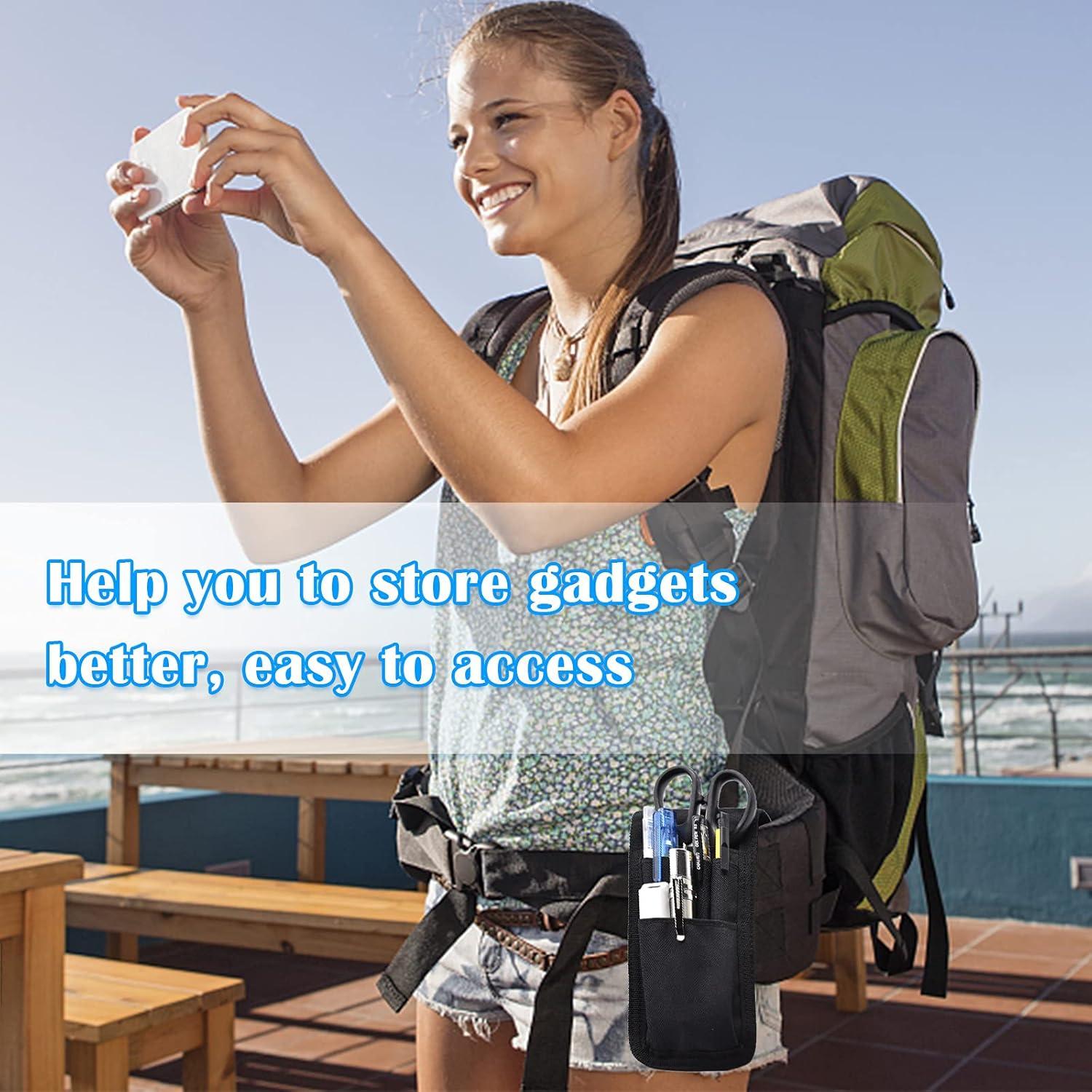 Soporte de Bolígrafo KATOLK Negro Multifuncional 6 Bolsillos