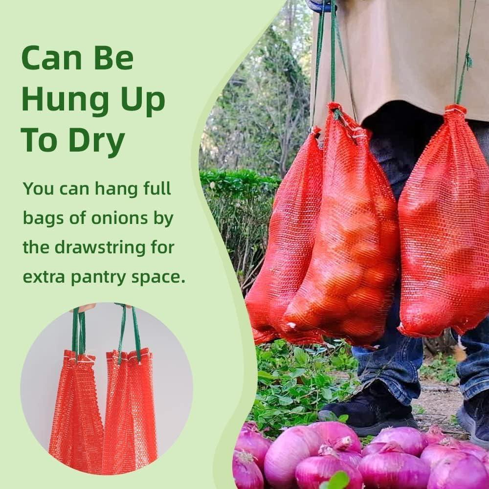 Bolsas de Malla Reutilizables Deebree 11x18" para Verduras