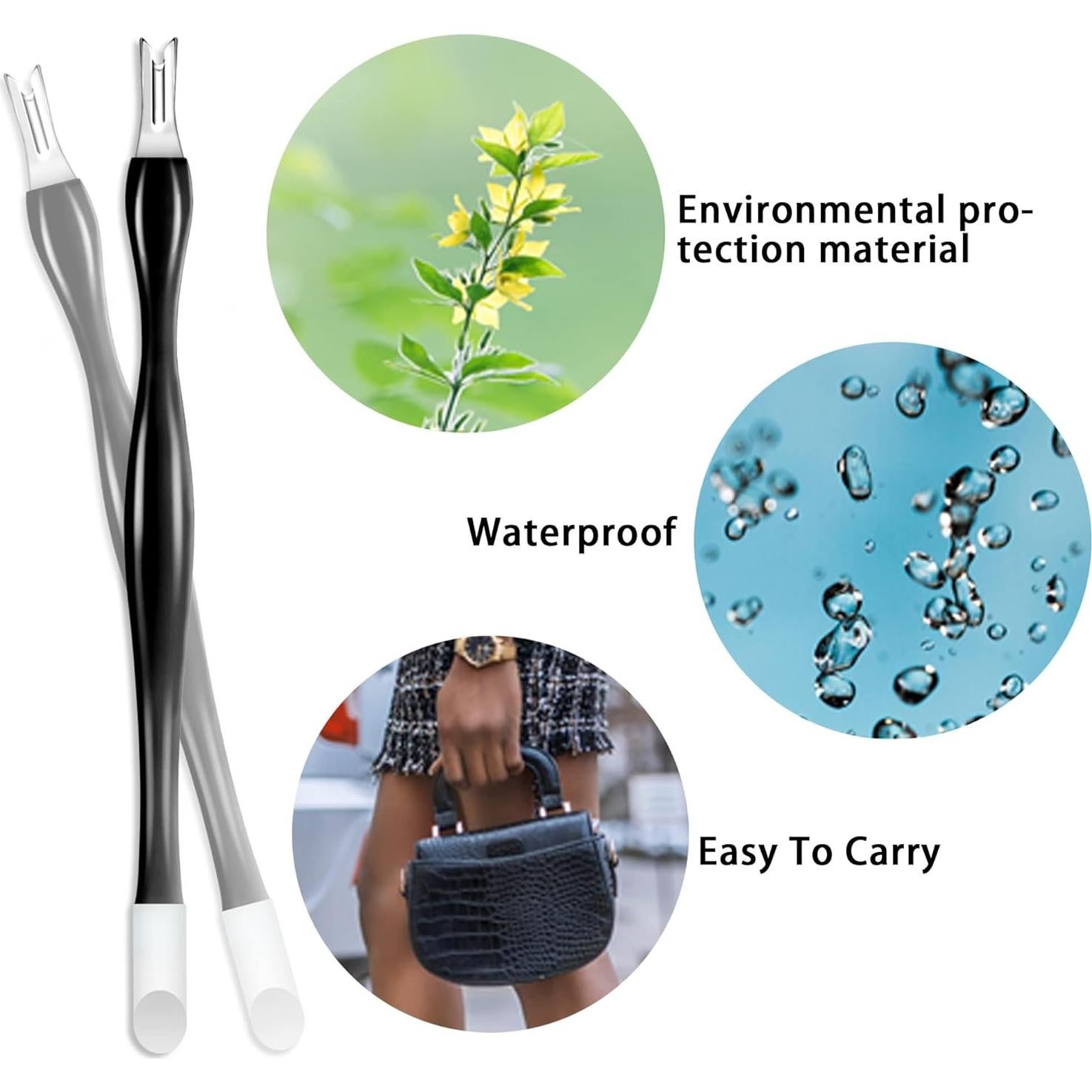 Cortador de Cutículas Allstarry 30 Piezas Mango Antideslizante