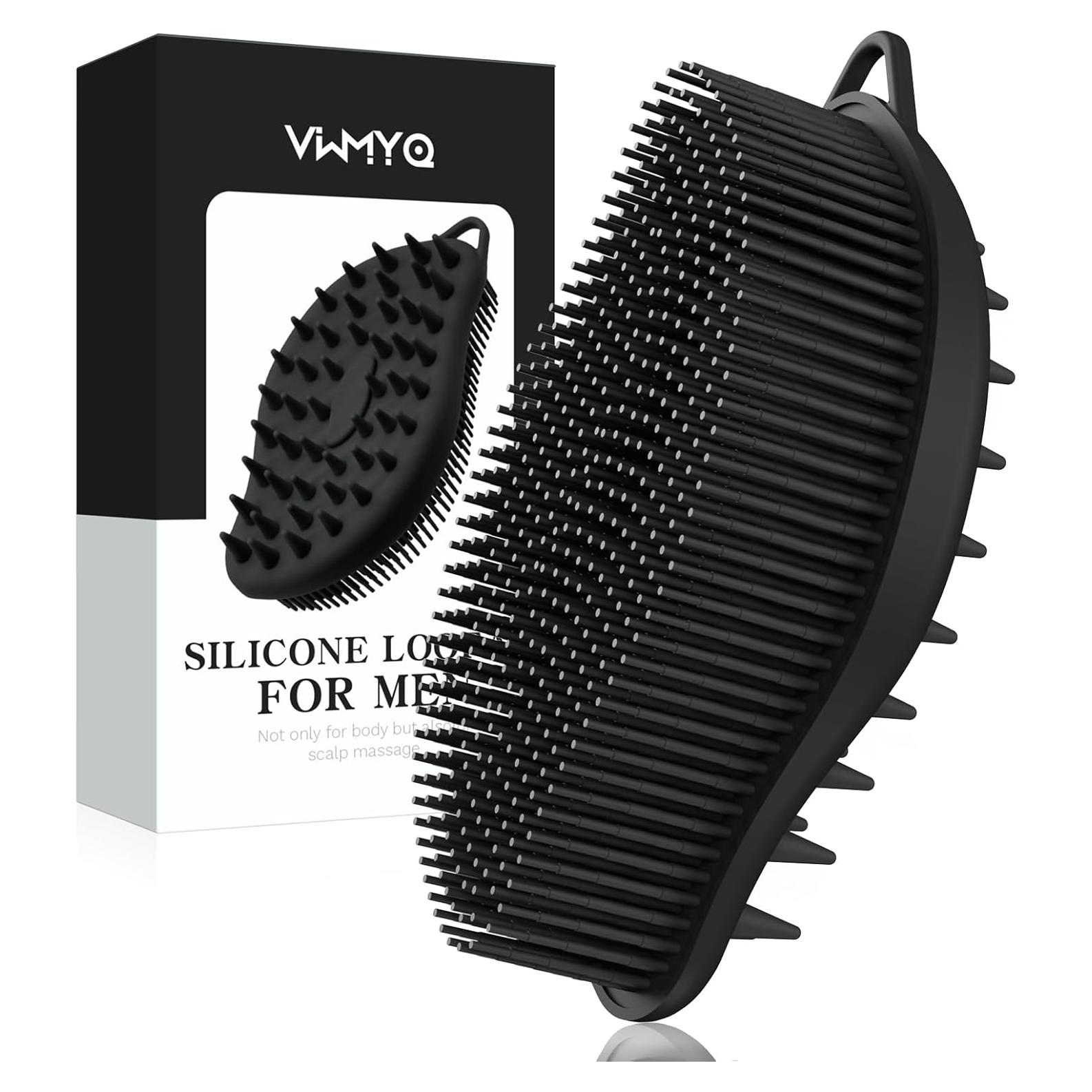 Esponja de Silicona Exfoliante Doble Cara VWMYQ 12.7x7.6cm