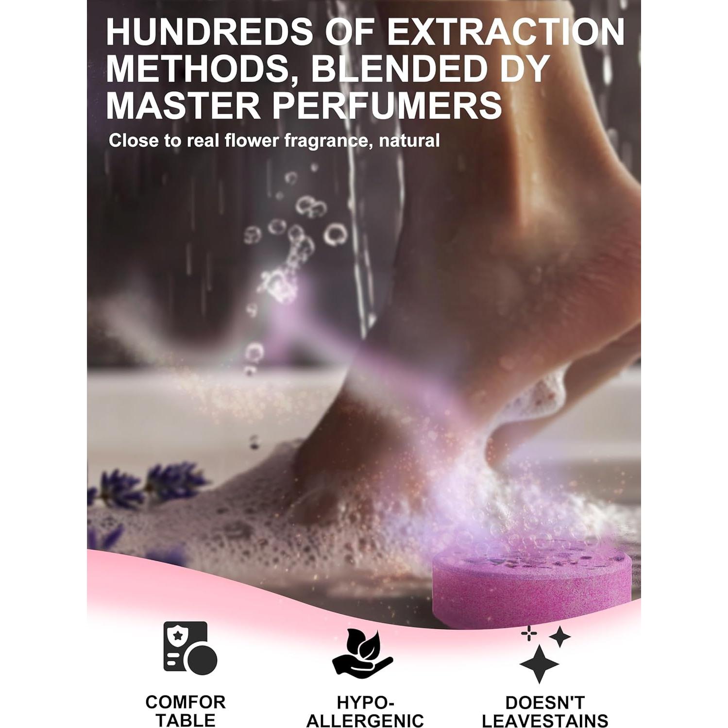 Pastillas de Ducha Aromaterapia Psnli - 8 Aromas Naturales