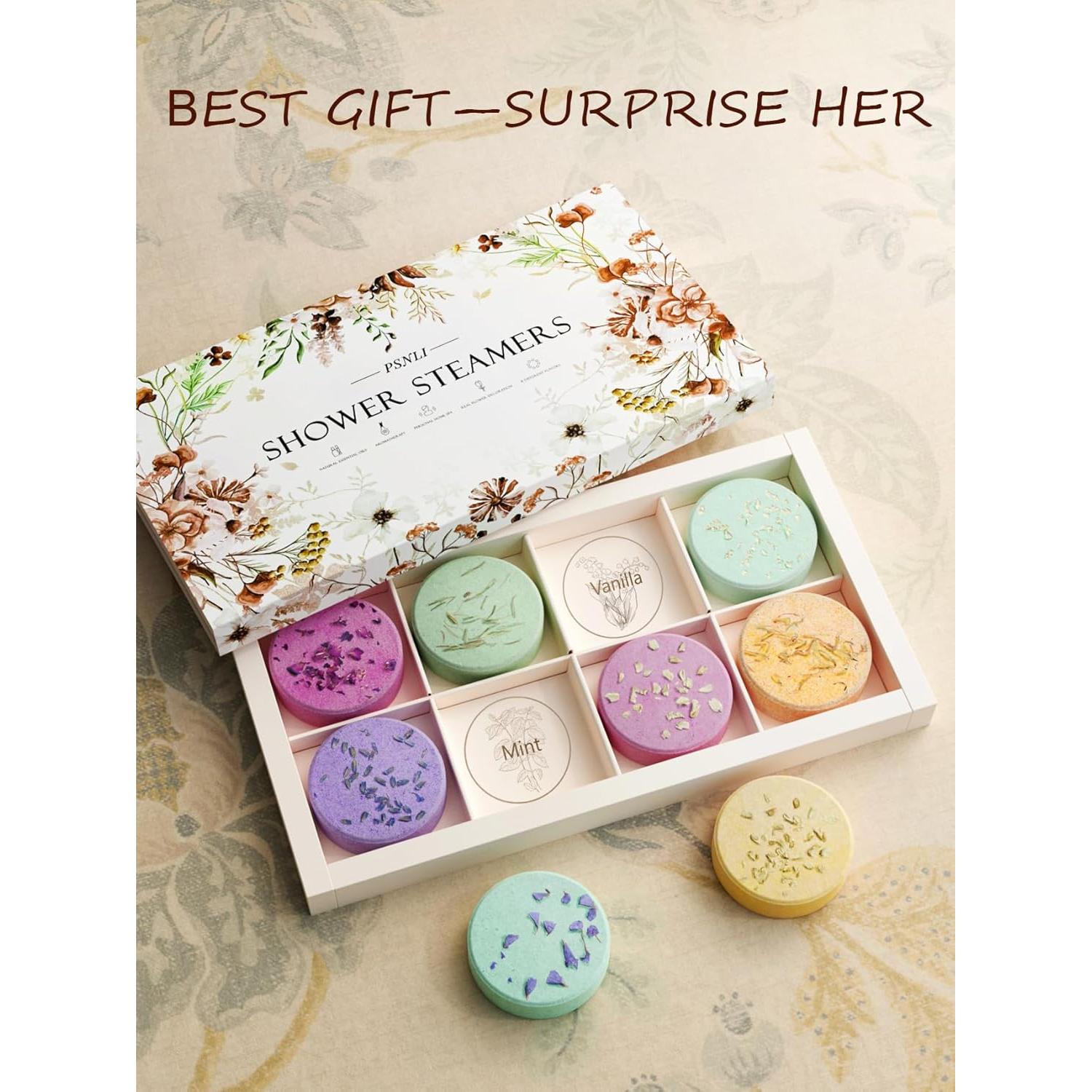 Pastillas de Ducha Aromaterapia Psnli - 8 Aromas Naturales